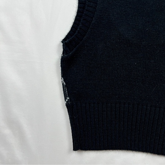 Vintage Charlotte Russe Cropped Argyle Sweater Vest - Picture 6 of 6